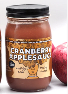 Fed Up Foods - Cranberry Applesauce