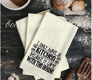 Bear Twin Novelties - Kitchen Came With The House Tea Towel