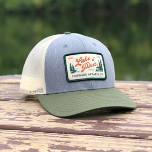 Forward Apparel Co. - Lake + Pines Patch Hat - Cedar