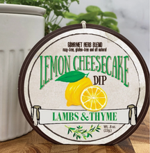 Load image into Gallery viewer, Lambs &amp; Thyme - Lemon Cheesecake Dip
