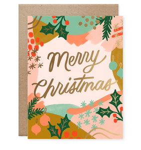 Naomi Paper Co. -Merry Christmas Scribbles Card