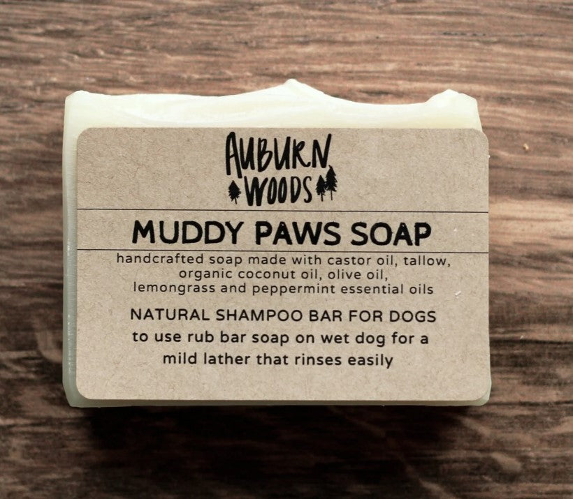 Auburn Woods - Muddy Paws Dog Soap