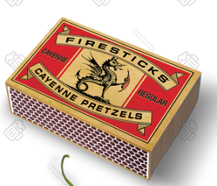 Firesticks Cayenne Pretzels