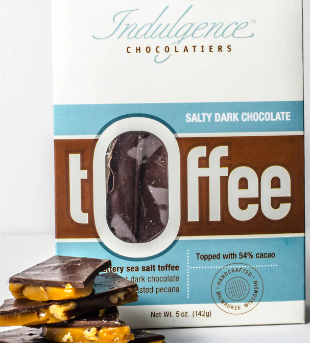 Salty Dark Chocolate Toffee