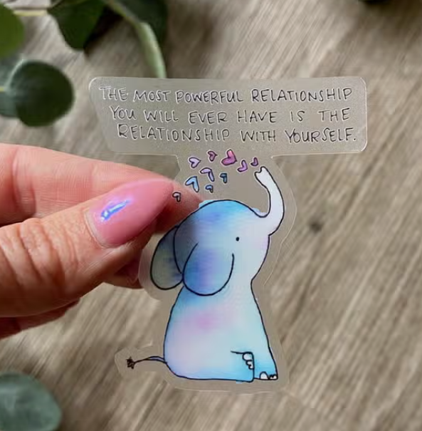 Ink + Splash - Self Love Elephant Sticker