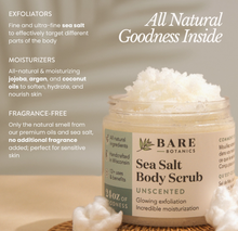 Load image into Gallery viewer, Unscented Sea Salt Body Scrub
