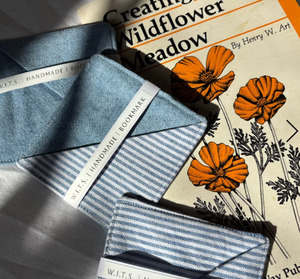 Upcycled Shirting Bookmark