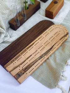 Camino Woodshop - Wooden Cribbage Board