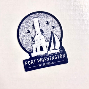 Locally Inspired - Port Washington Sticker