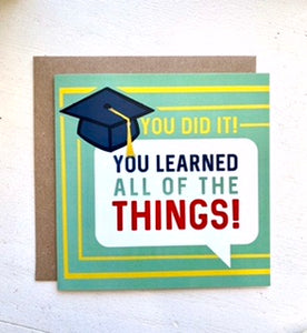GreetingsFromWisco - You Did It! Card