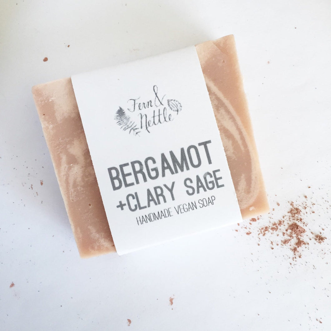 Fern & Nettle - Bergamot + Clary Sage Soap