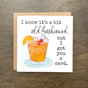GreetingsFromWisco - Old Fashioned Card