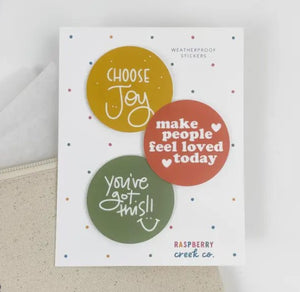 Choose Joy Sticker Pack