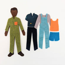 Load image into Gallery viewer, lowercase toys - Boy Felt Doll Starter Set
