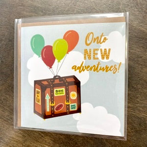 GreetingsFromWisco - Onto New Adventures Card