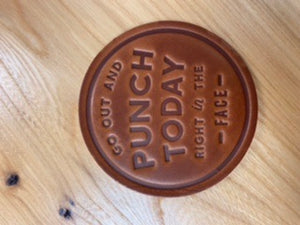 Sugarhouse Leather - Circle Coasters