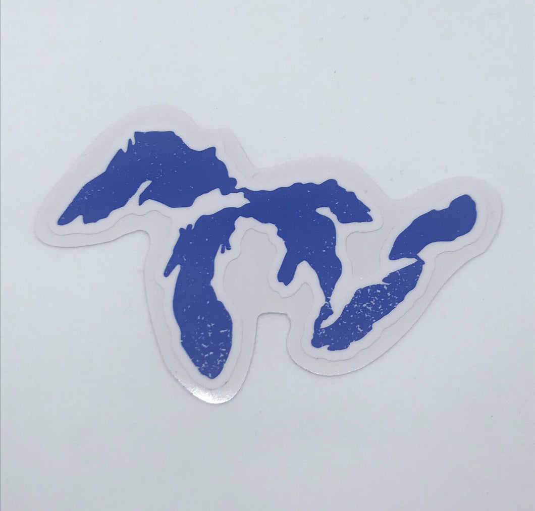 Flags Over Wisconsin - Great Lakes Sticker
