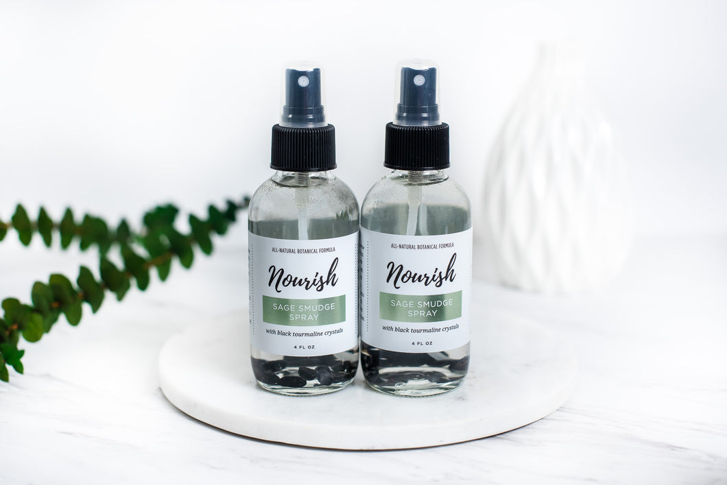 Nourish Natural Products - Sage Smudge Spray