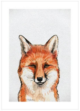 Load image into Gallery viewer, James Steeno Gallery - Woodland Creature Art Print 5x7
