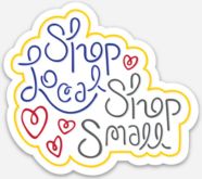 Sunny Day Designs - Shop Local & Small Sticker