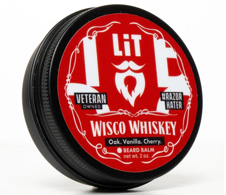 LiT Beard Co - Wisco Whiskey Beard Balm