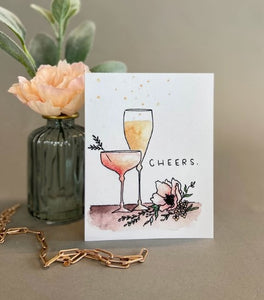 Ink + Splash - Cheers Card
