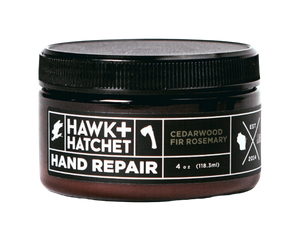 Hawk + Hatchet - Hand Repair Cedarwood, Fir + Rosemary 4 oz.