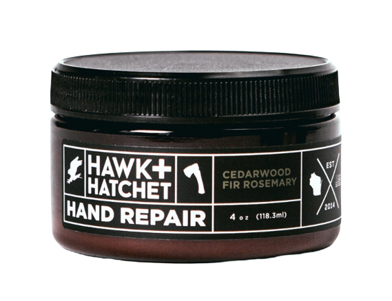 Hawk + Hatchet - Hand Repair Cedarwood, Fir + Rosemary 4 oz.