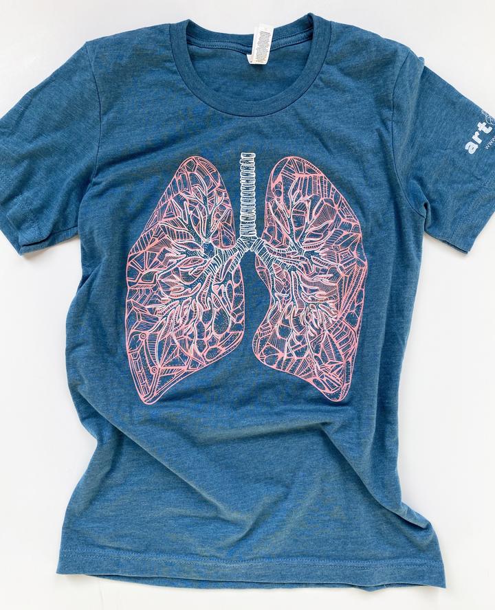 Artery Ink - Anatomical Lungs T-shirt
