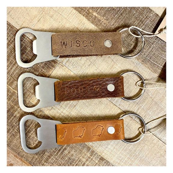 Blu Mountain Co. - Leather Bottle Openers
