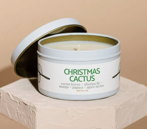 Modern Makers - Christmas Cactus 8 oz. Candles