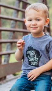 Greenleaf Designs - Cutest Little Cheese Curd Toddler Tee