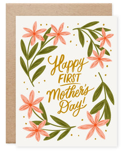 Naomi Paper Co. -  Happy First Mother's Day Card