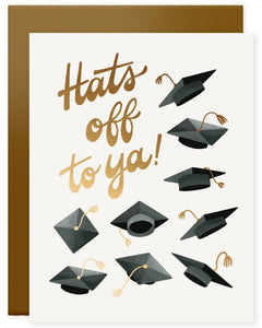 Naomi Paper Co. - Hats Off Card