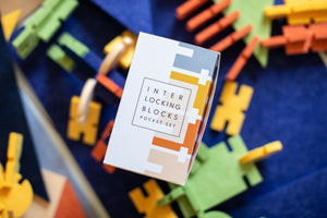 lowercase toys - Interlocking Blocks Pocket Set