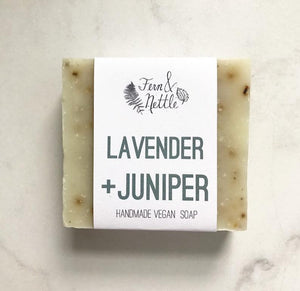 Fern & Nettle - Lavender + Juniper Soap