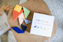 Load image into Gallery viewer, lowercase toys - mini tangram block set
