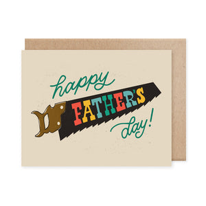 Naomi Paper Co. -  Saw Father's Day Card