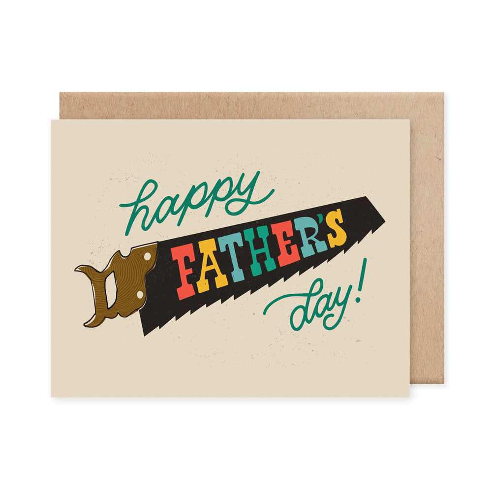 Naomi Paper Co. -  Saw Father's Day Card