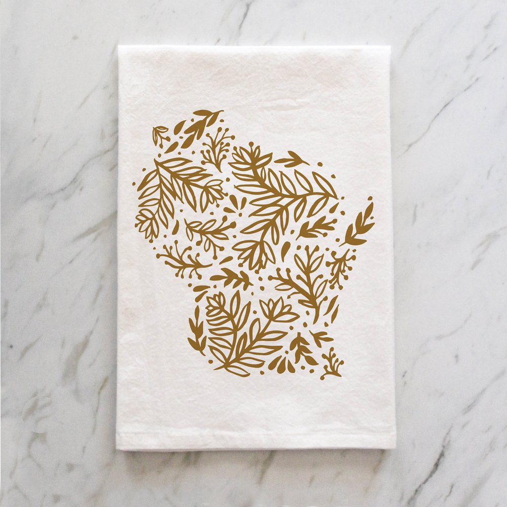 Naomi Paper Co. - Wisconsin Tea Towel