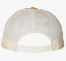 Load image into Gallery viewer, Olive + Gray WI Retro Trucker Hat
