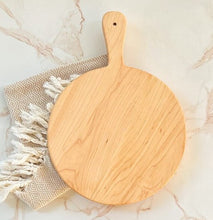 Load image into Gallery viewer, Camino Woodshop - Round Handle Charcuterie Board
