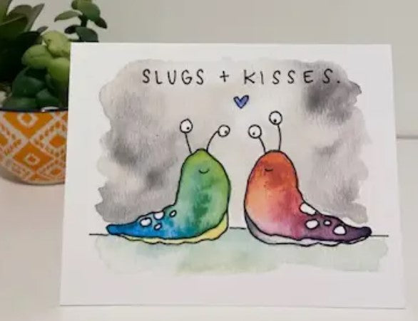 Ink + Splash - Slugs Love Card