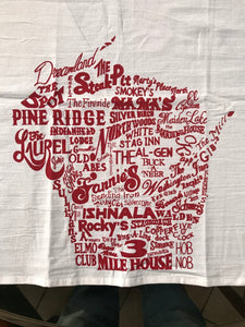 Flags Over Wisconsin - Kitchen Towels